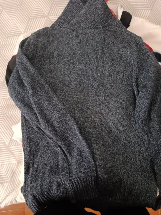 Jersey Springfield Azul Grisáceo Cuello Alto