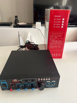 Amplificador Hi-Fi BT-309A USB SD FM