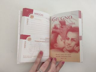 Agenda 2005 Senza Frontiere Vintage/Collezionismo