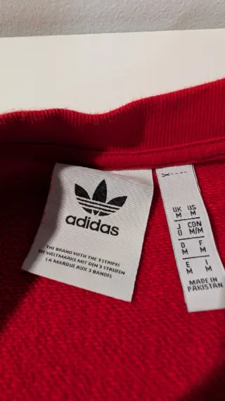 Sudadera Adidas Originals Roja Talla M