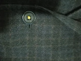 Giacca Manuel Ritz a quadri blu marrone