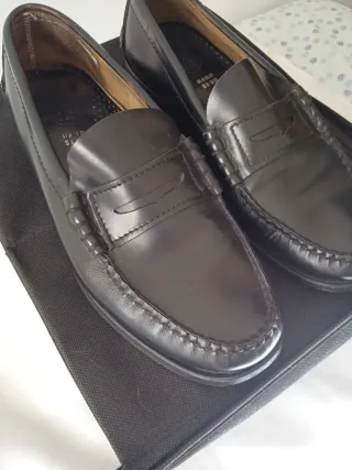 Zapatos de vestir negros piel T42