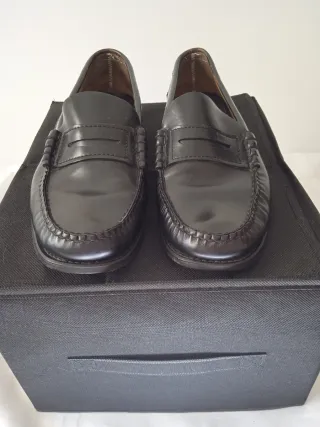 Zapatos de vestir negros piel T42