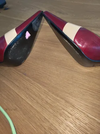 Scarpe Sergio Rossi Beige e Bordeaux