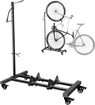 Soporte Bicicleta Mimoke Ajustable con Ruedas