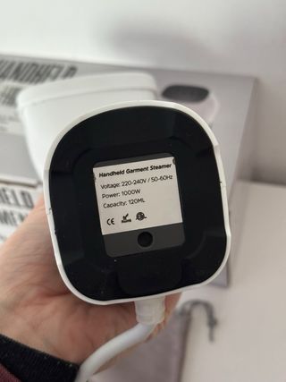 Plancha de Vapor Vertical Portátil
