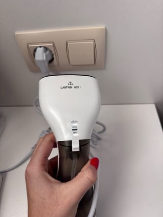 Plancha de Vapor Vertical Portátil