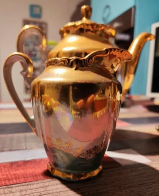 Set porcellana Bieventhal oro e bianco