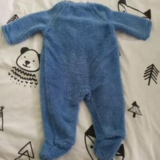 Disfraz Monstruo Bebé Azul