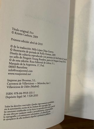 Kristin Cashore. Fuego (Juvenil)