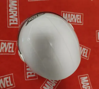 Casco SHOKX blanco con visera