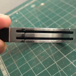 Pulsera Lotus Negra y Plateada