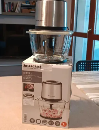 Tritatutto Silvercrest in vetro 500W