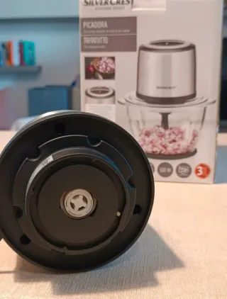 Tritatutto Silvercrest in vetro 500W