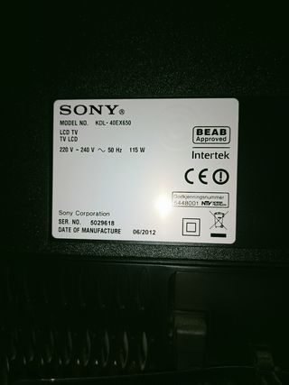 Televisor Sony Bravia LCD 40