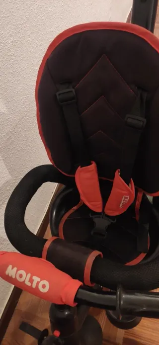 Triciclo Evolutivo Molto Urban Trike Rojo