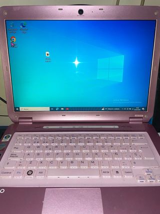 Portátil Sony VAIO rosa