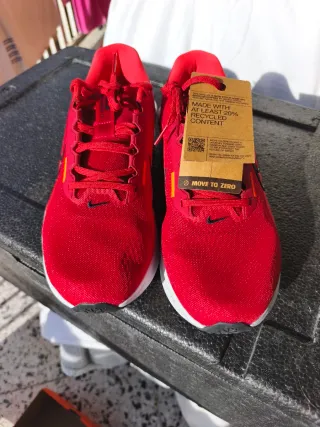 Zapatillas Nike Downshifter 13 Rojas Nuevas