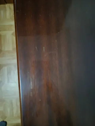 Mesa Comedor Vintage Extensible Caoba