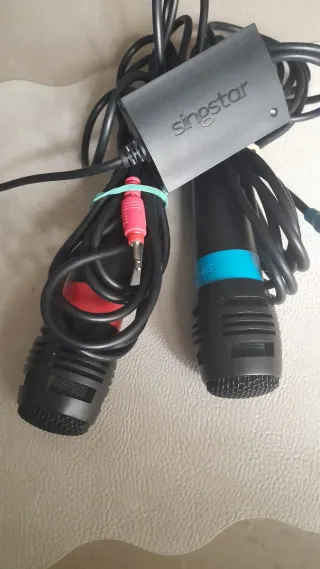 Micrófonos Singstar PS2