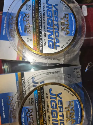 Filo Rapture Vertical Jigging 2 bobine 275MT