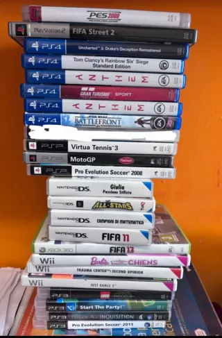 Lotto 23 Giochi Misti PS2, PS3,PS4 PSP, Wii AFFARE