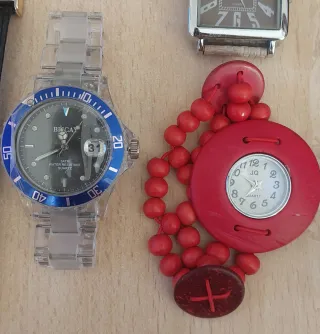 Lote de 8 Relojes de Moda