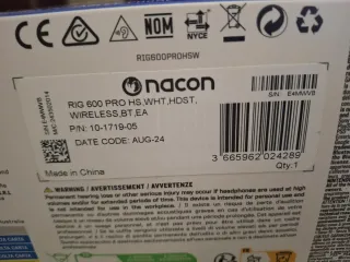 auriculares inalámbricos  RIG 600 PRO HS Nacon