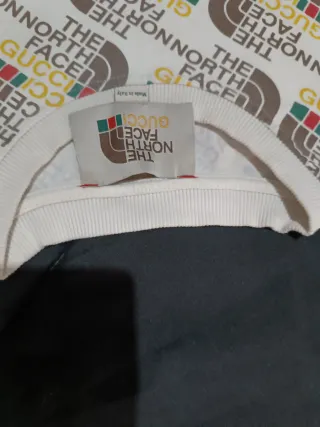 Camiseta edición especial the north face gucci