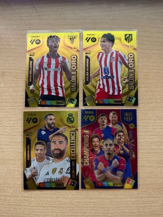 Adrenalyn 25/26 Lote de 4 cartas