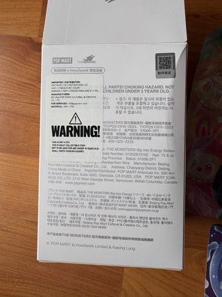 Labubu Big Into Energy Hope Originale