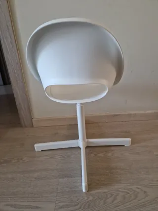 Silla infantil IKEA blanca