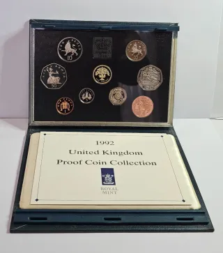 Regno Unito Set Monete Proof 1992