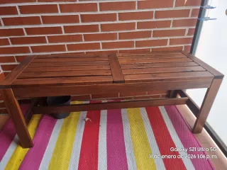 Banco de madera para cualquier rincón