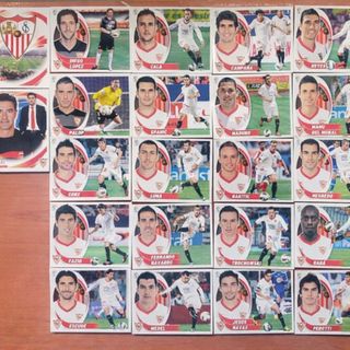 22 Cromos Sevilla FC LIGA ESTE 12-13