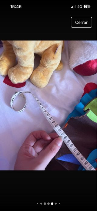 Traje Flamenca Marrón Lunares Colores