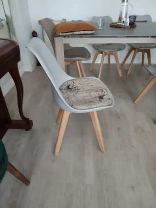 Sillas de comedor modernas