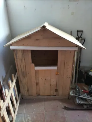 Casita de madera para niños