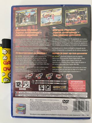 Precintado Street Fighter Alpha Anthology PS2