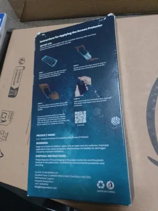 Protezione Schermo 3in1 per iPhone 15 Pro