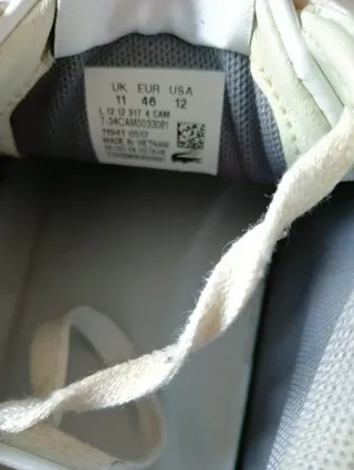 Zapatillas Lacoste Hombre Blancas