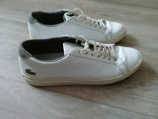 Zapatillas Lacoste Hombre Blancas