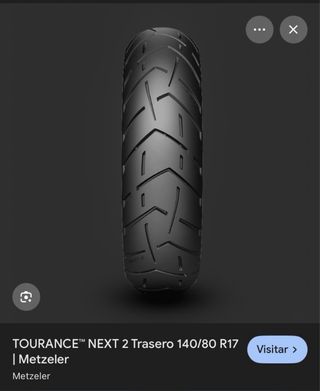 Neumático Metzeler Tourance Next 2 140/80 R17