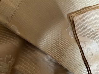 Tovaglia oro e 6 tovaglioli Gamba