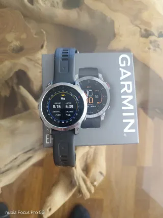 Smartwatch Garmin Epix Gen 2 Negro/Plata