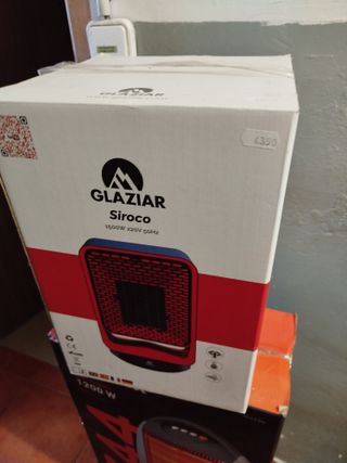 Estufa eléctrica Siroco con mando