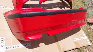 Paragolpes Trasero BMW E46 Compact Rojo