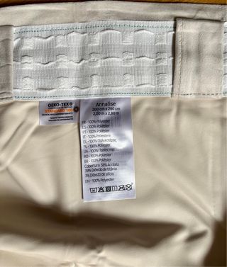 Cortina black out  beige INSPIRE 200x280cm