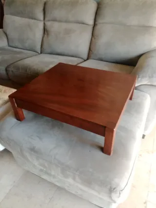 Tavolino da caffè in legno marrone