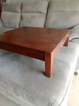 Tavolino da caffè in legno marrone